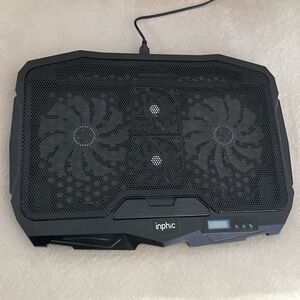 INPHIC Laptop Cooling Pad, INPHIC Super Quiet Dual Fan Laptop Cooler